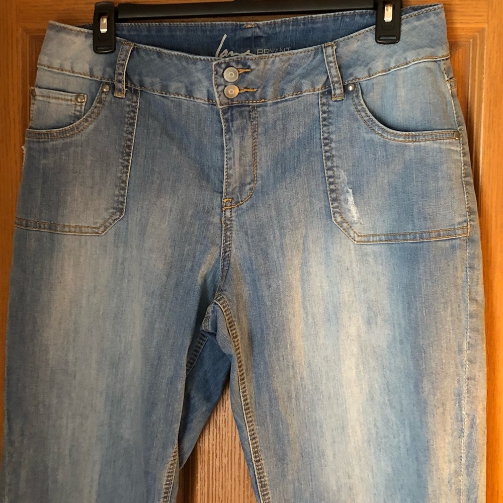 Lane Bryant size 18W boyfriend jeans